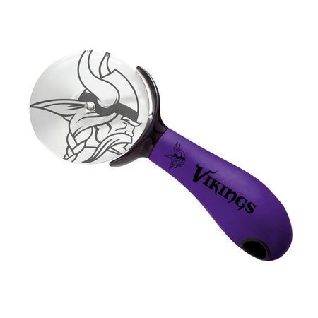 SPORTS VAULT Sports Vault PZNFL18 NFL Minnesota Vikings Pizza Cutter PZNFL18